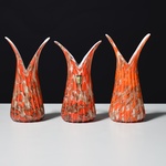 3 Fratelli Toso Vases, Leslie Pina Collection, Priced Each